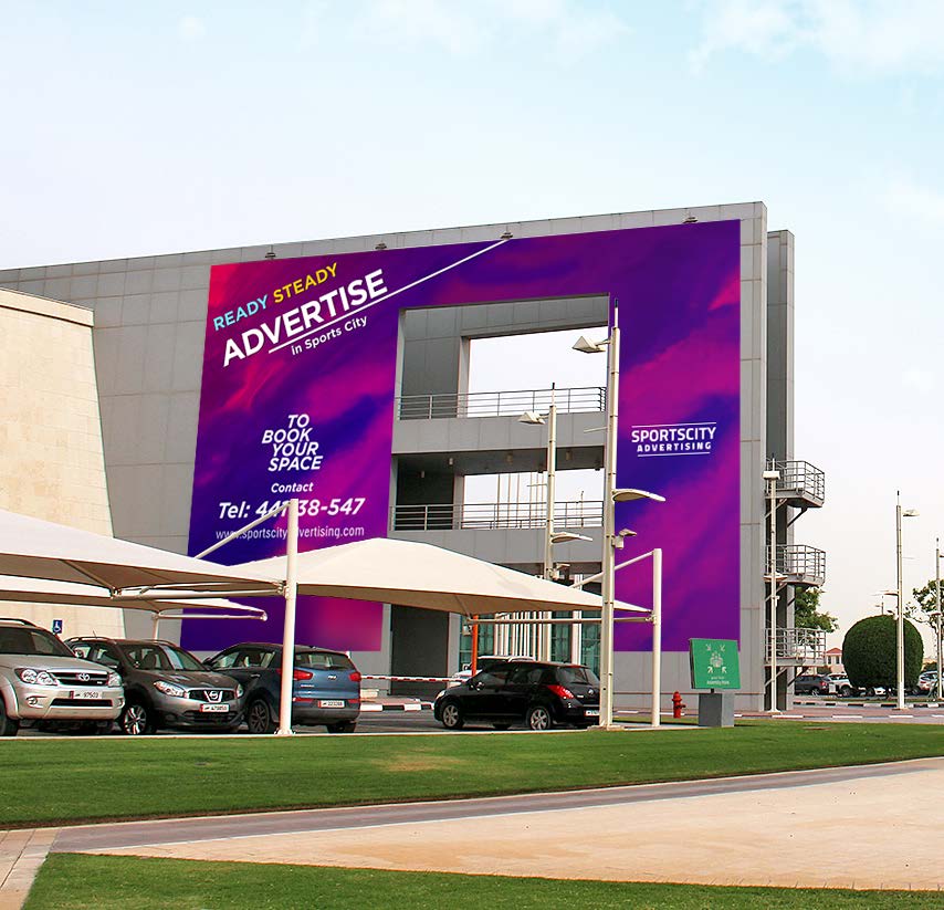 Wall Wrapping - Sports City Advertising