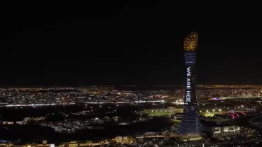 Lynk & Co on The TORCH SCREEN for Geneva International Motor Show in Qatar