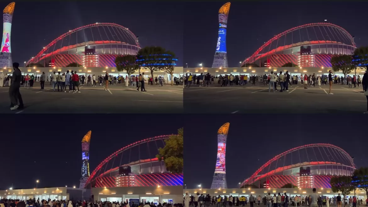 Al Nassr vs. Duhail SC Match Illuminated with Smart Advertising on the TORCH screen